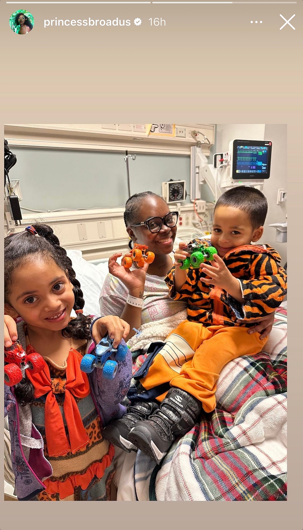 Cori Broadus gives positive update after health scare