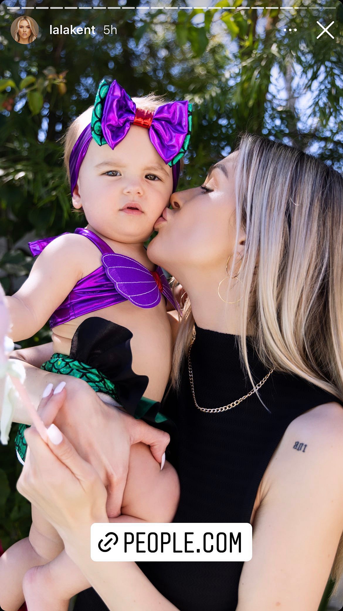 Lala Kent's post on her Instagram story