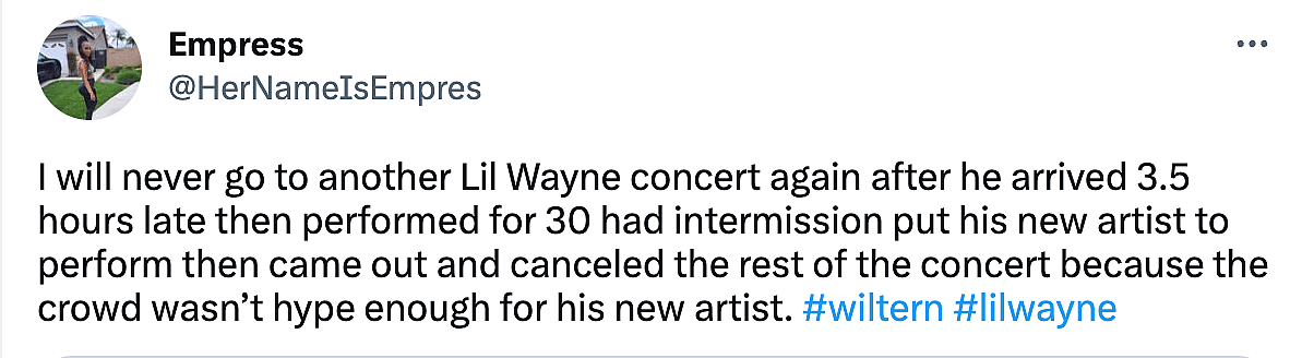 Lil Wayne's Last Show In LA An Epic Fail, Fans Ruin The Moment