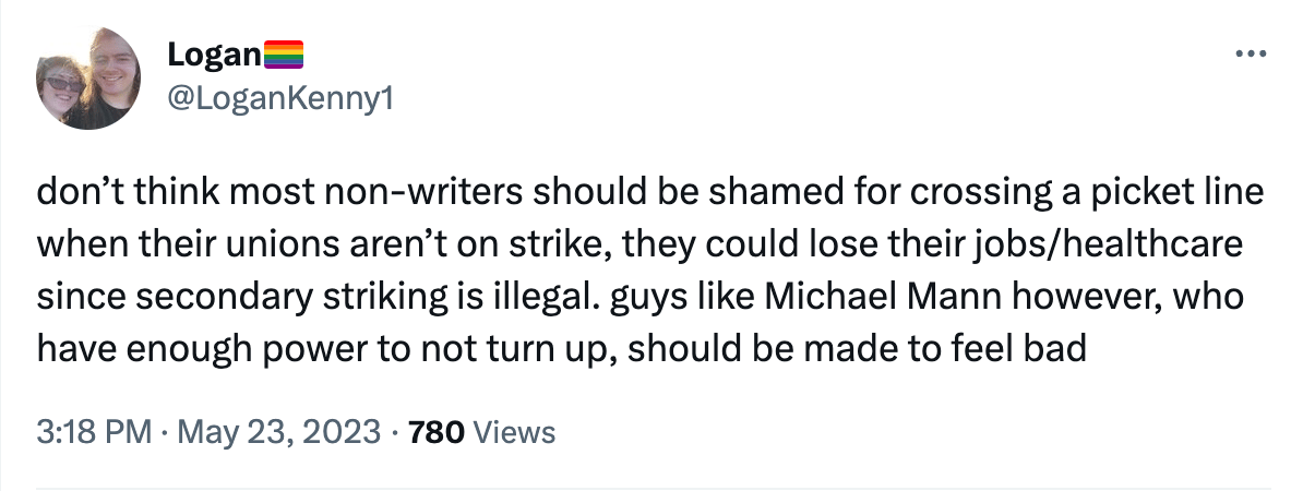 Director Michael Mann Crosses WGA Picket Lines Amid 'Heat 2' Rumors