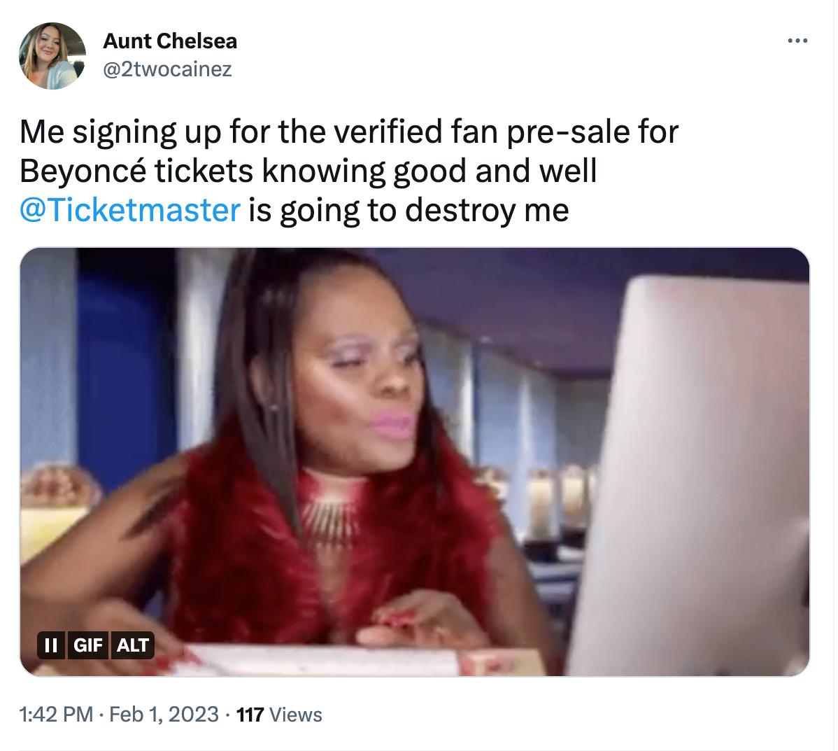 Beyonce Fans Put Ticketmaster On Notice Ahead Of World Tour