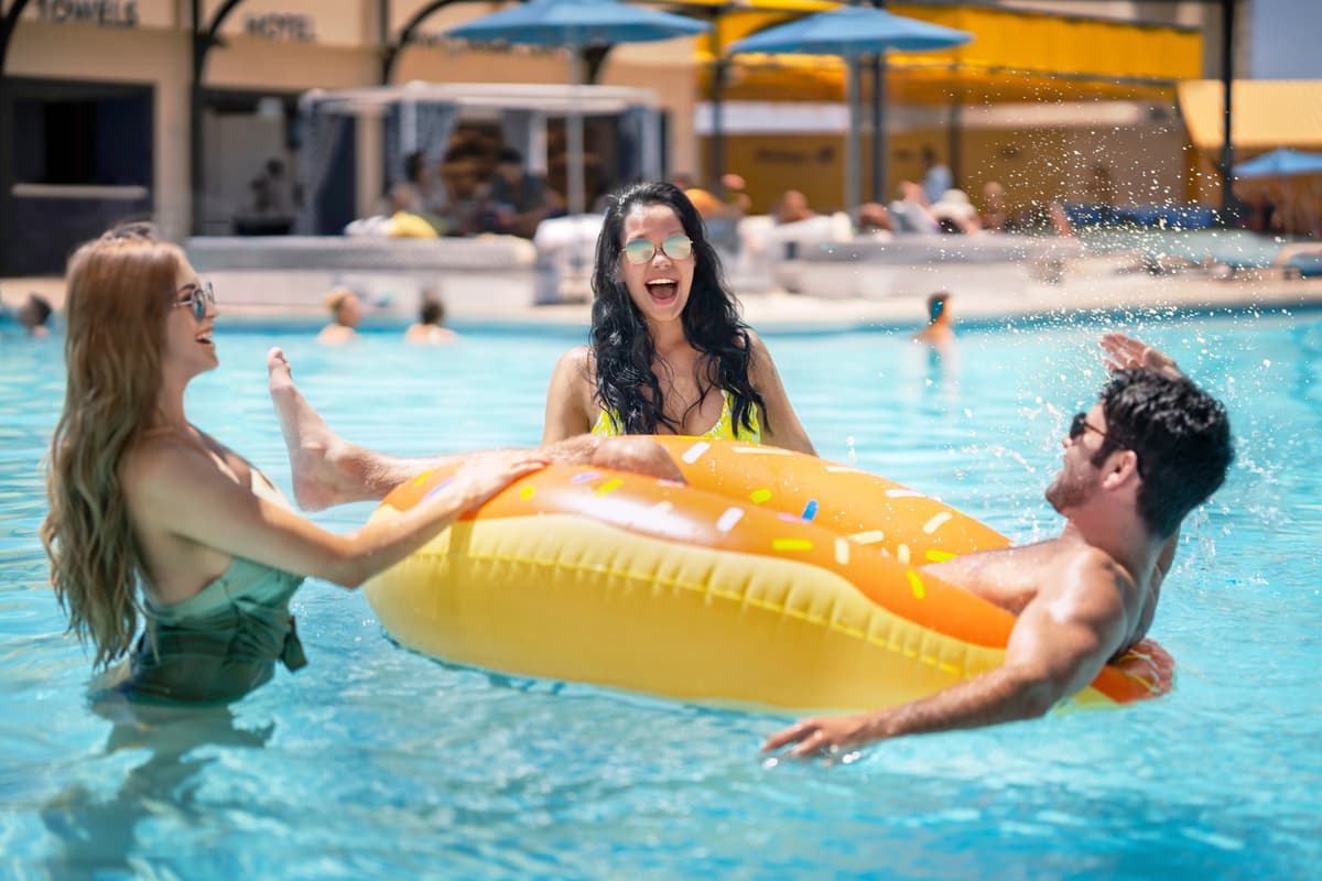 The STRAT Swim & Social in Vegas