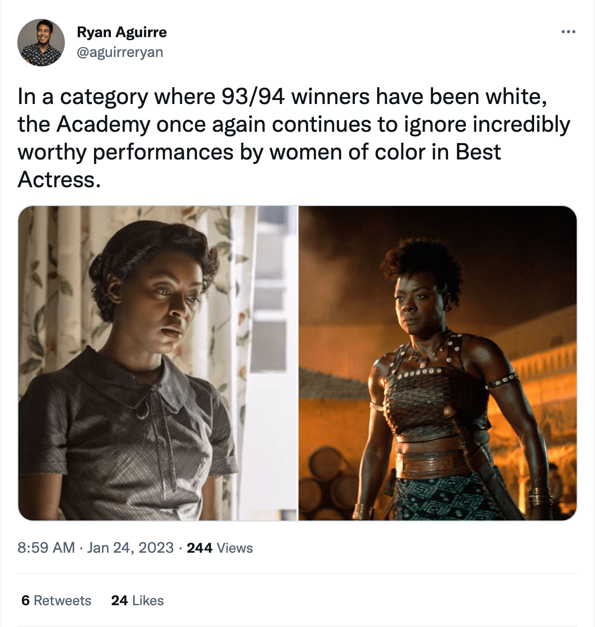 Viola Davis, 'The Woman King' & Other Important Black Films Snubbed At The 2023 Oscars
