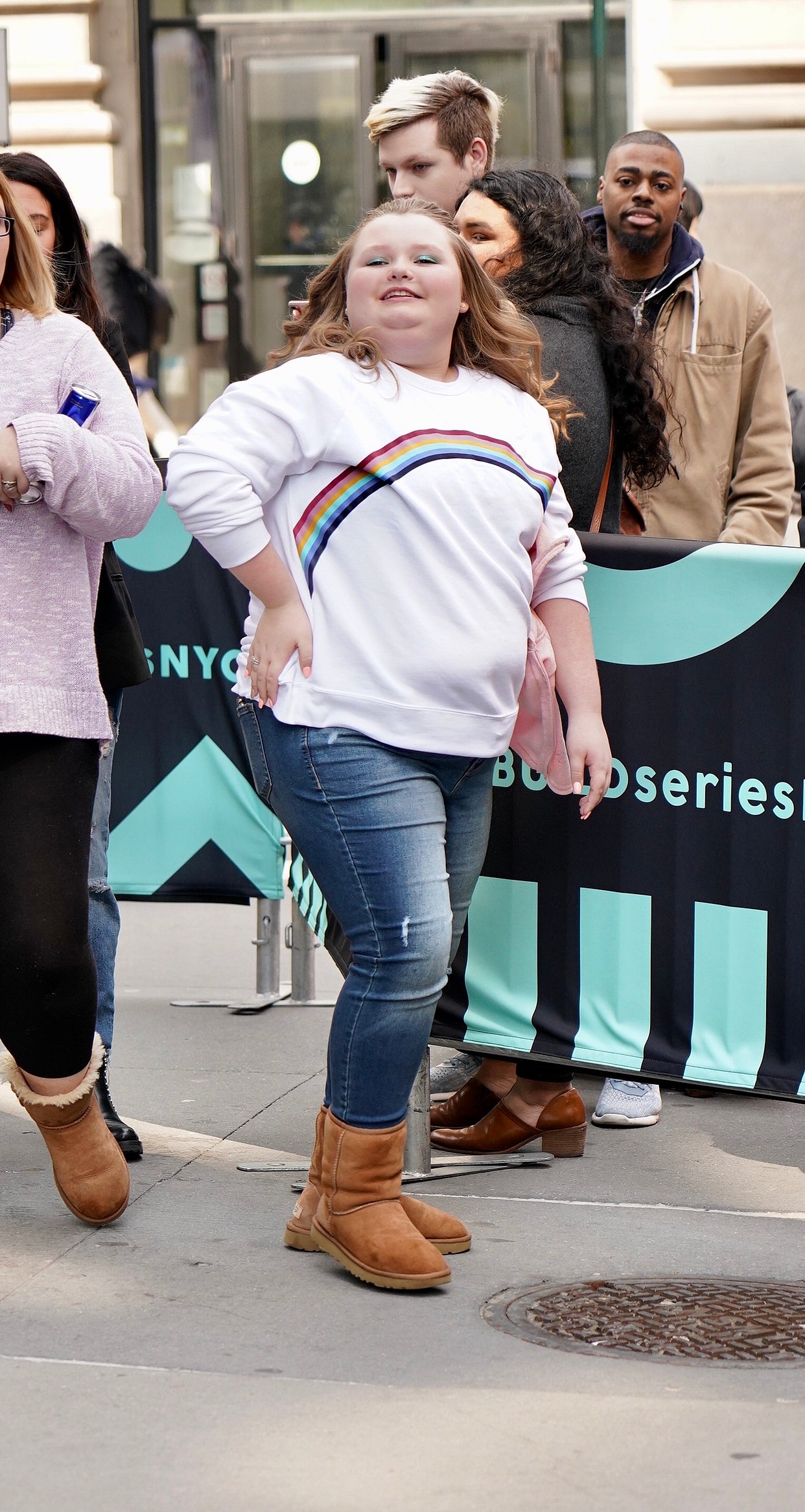 Alana "Honey Boo Boo" Thompson At Build Studios.