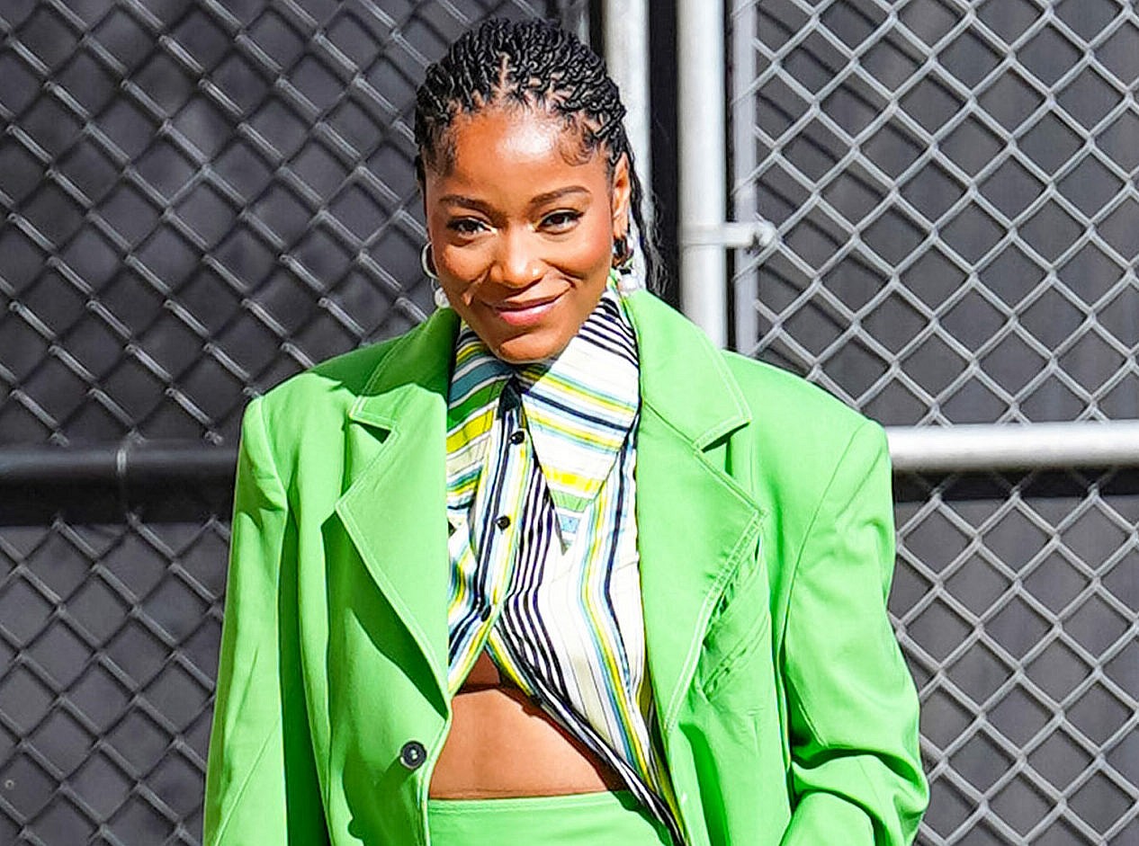 Keke Palmer arriving at Jimmy Kimmel Live