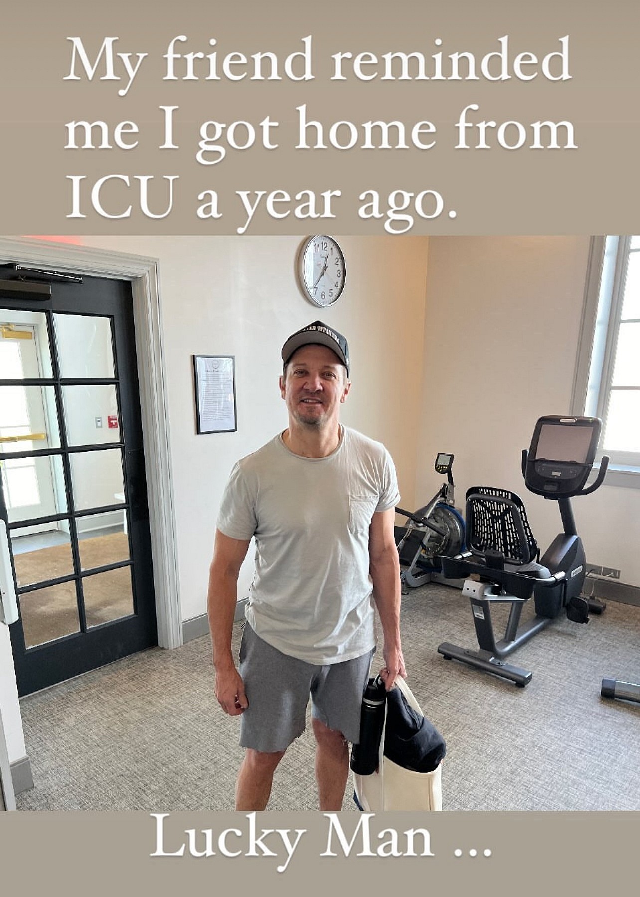 Jeremy Renner Acknowledges 'Legion Of Good Humans' In Recovery Process