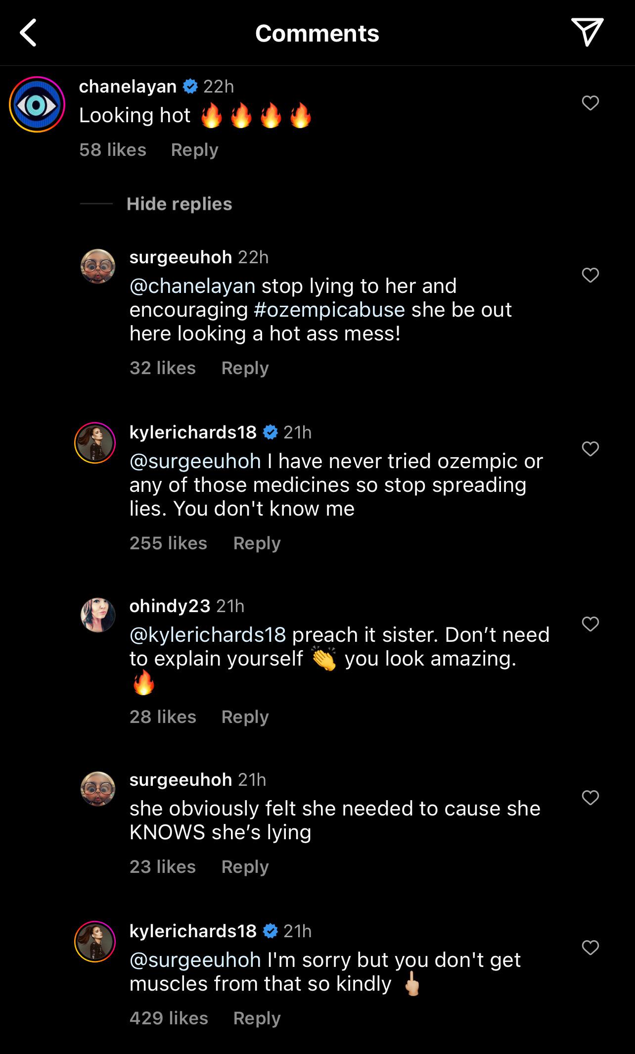 Kyle Richards Shows Off Her Shredded Arms, Continues To Shut Down Ozempic Accusations