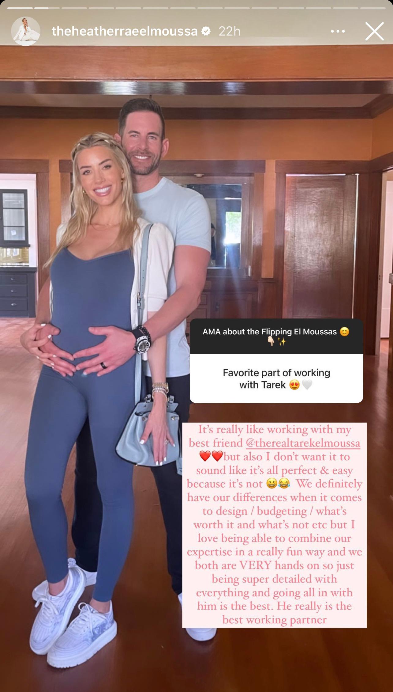 Heather Rae El Moussa Talks Working With Husband Tarek On 'Flipping El Moussas'