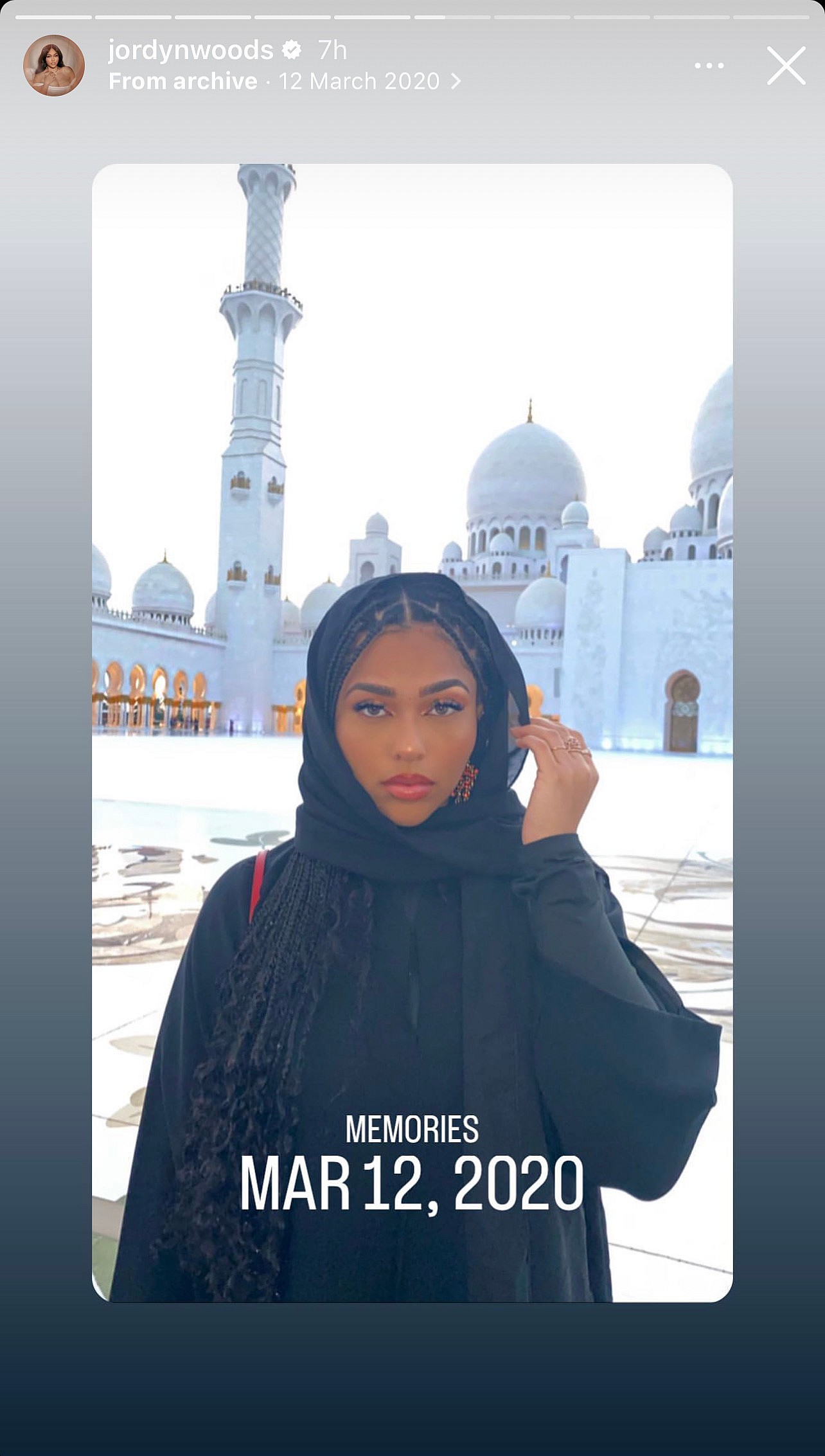 Jordyn Woods Evokes Memories Of Days Before The COVID-19 Lockdown