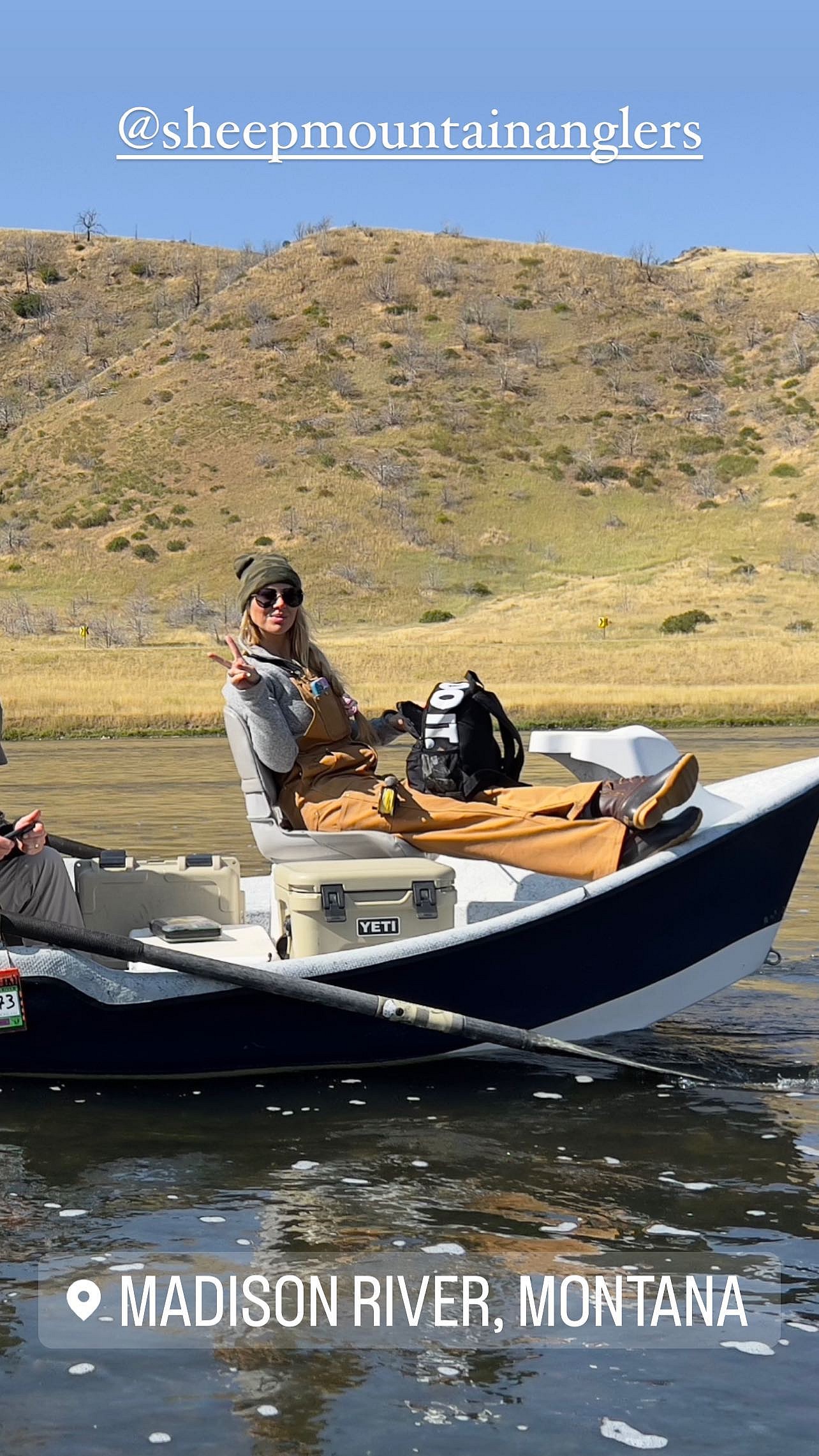 Kindly Myers goes fishing in Montana