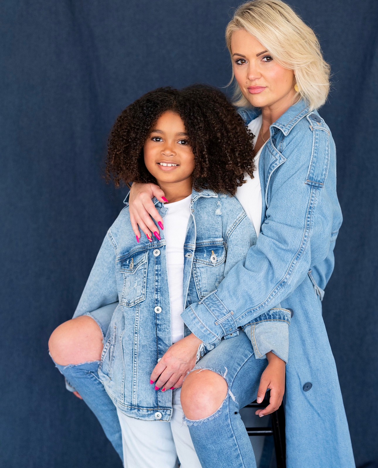 Tiania and Scarlett on TikTok