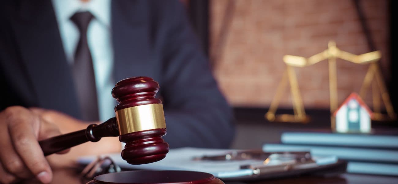 Judge in court
