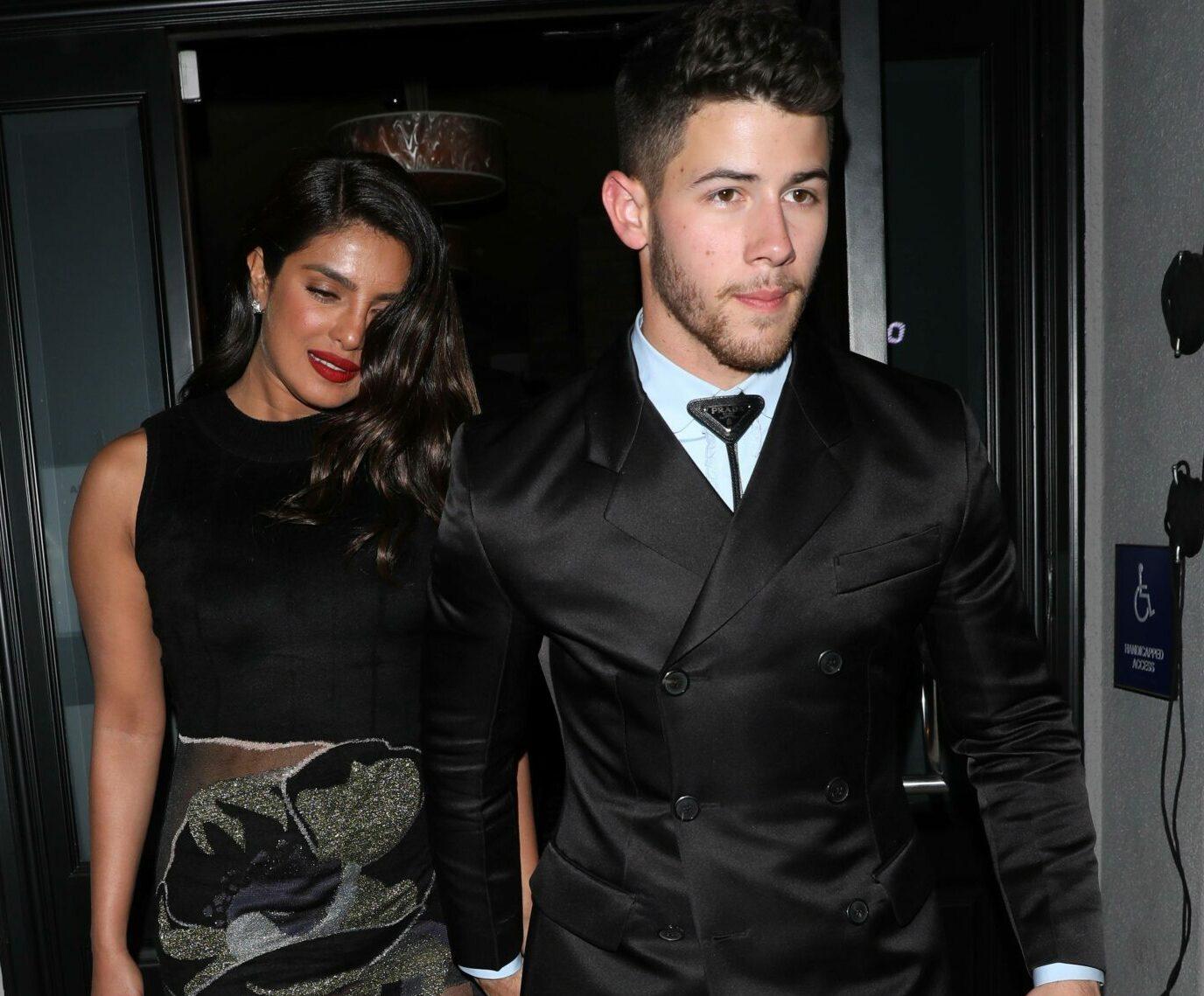 Nick Jonas and Priyanka Chopra dine at Craig apos s restaurant after attending the 2020 Golden Globes