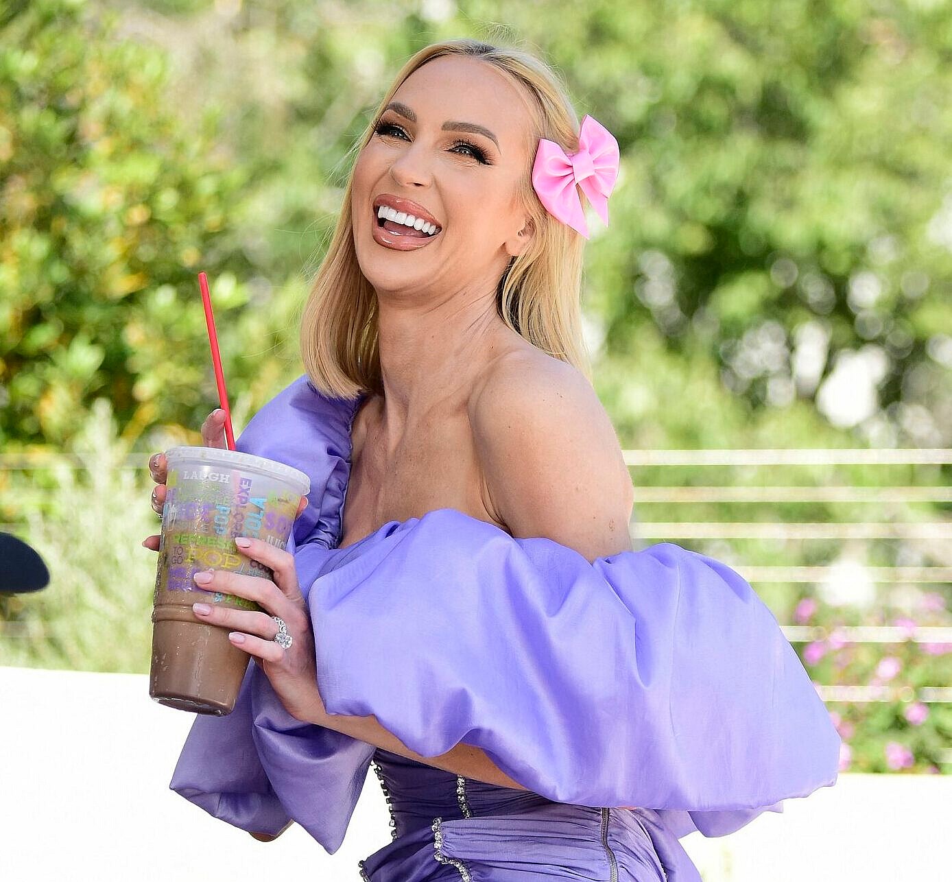 Christine Quinn shoots a fashion film with Christian Cowan