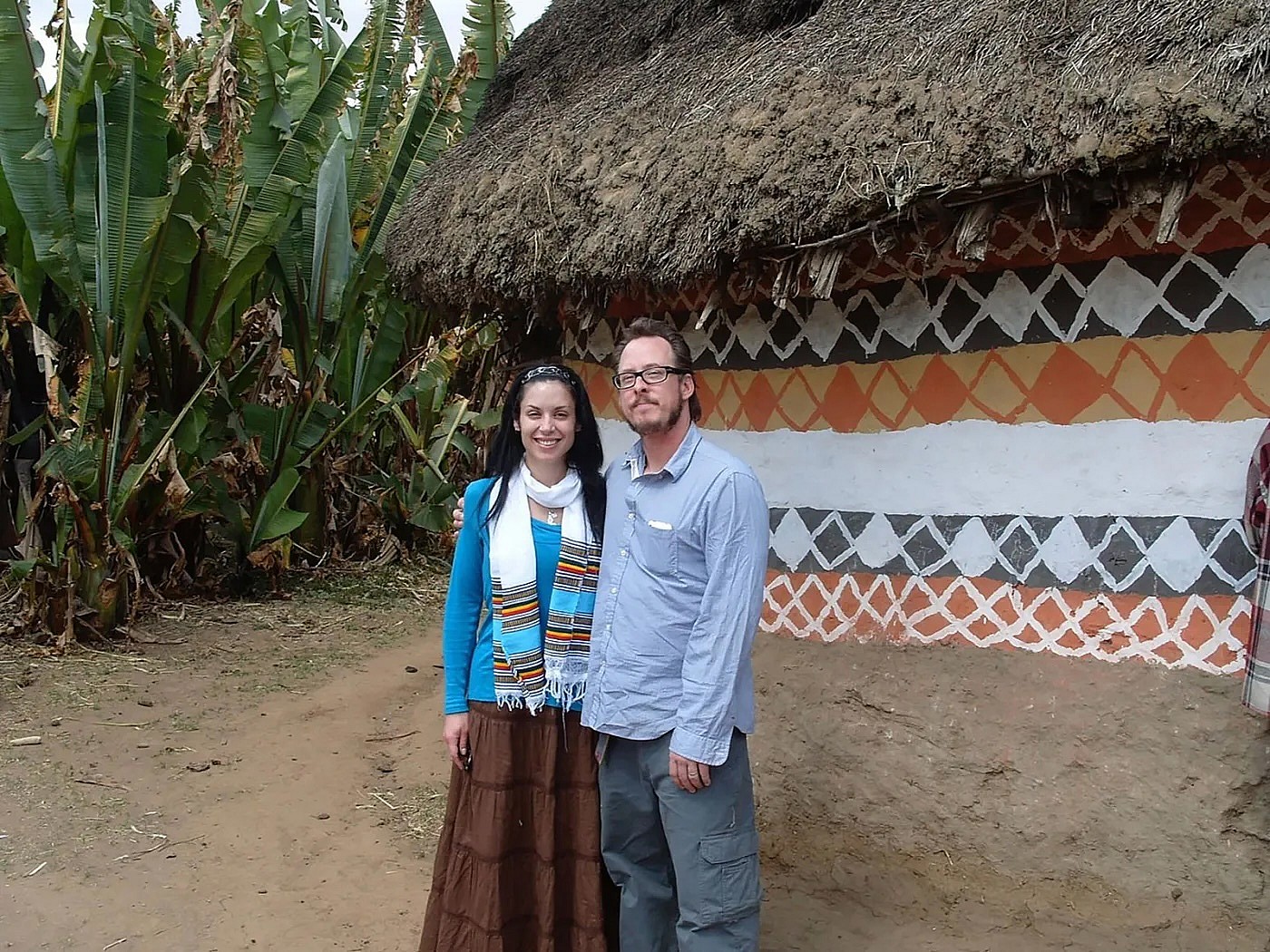 Scott Shriner and Jillian posing