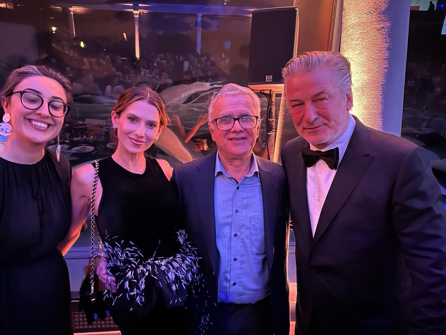 Alec Baldwin and Hilaria Baldwin at Pen America benefit 