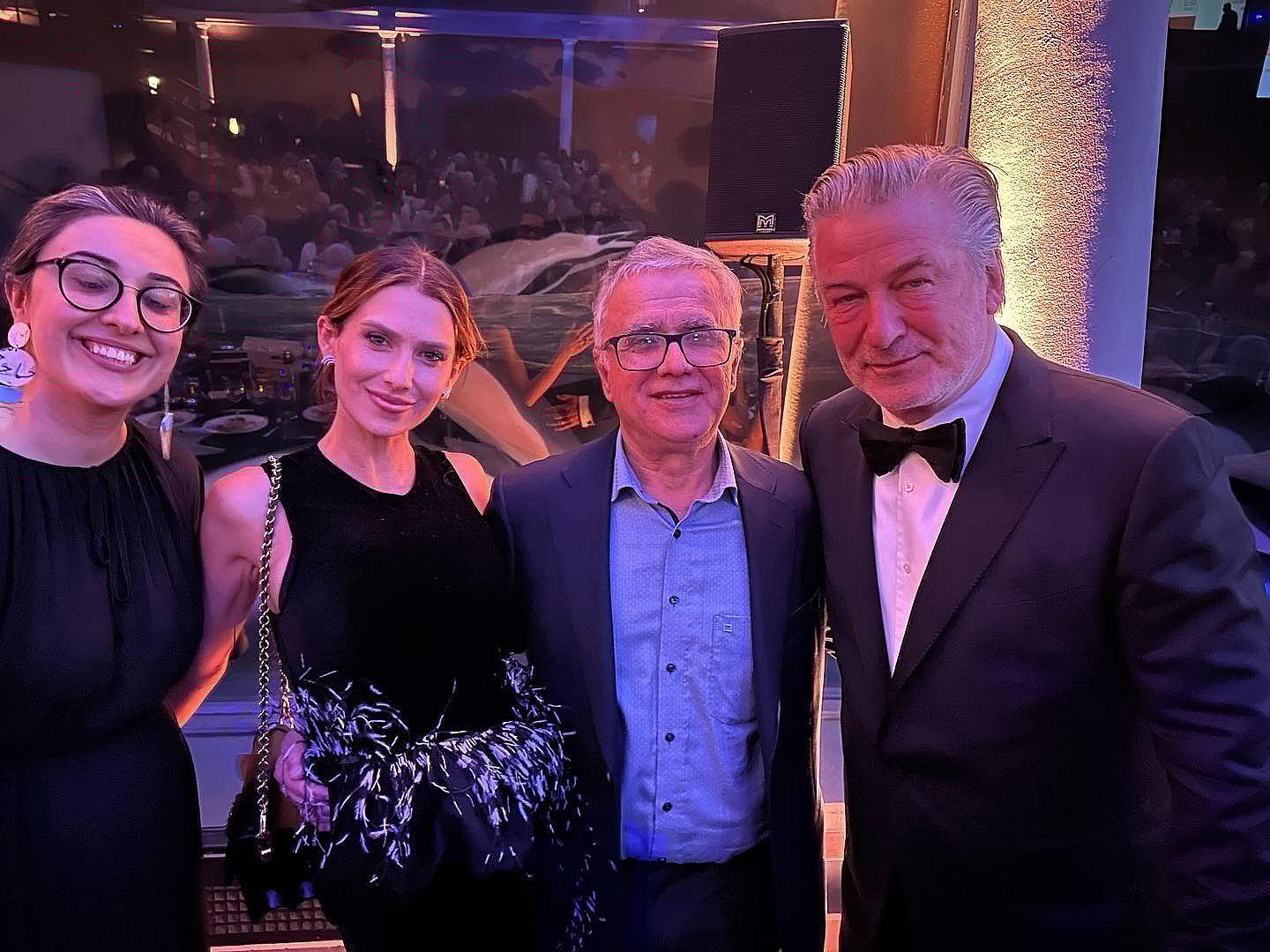 Alec Baldwin and Hilaria Baldwin at Pen America benefit 