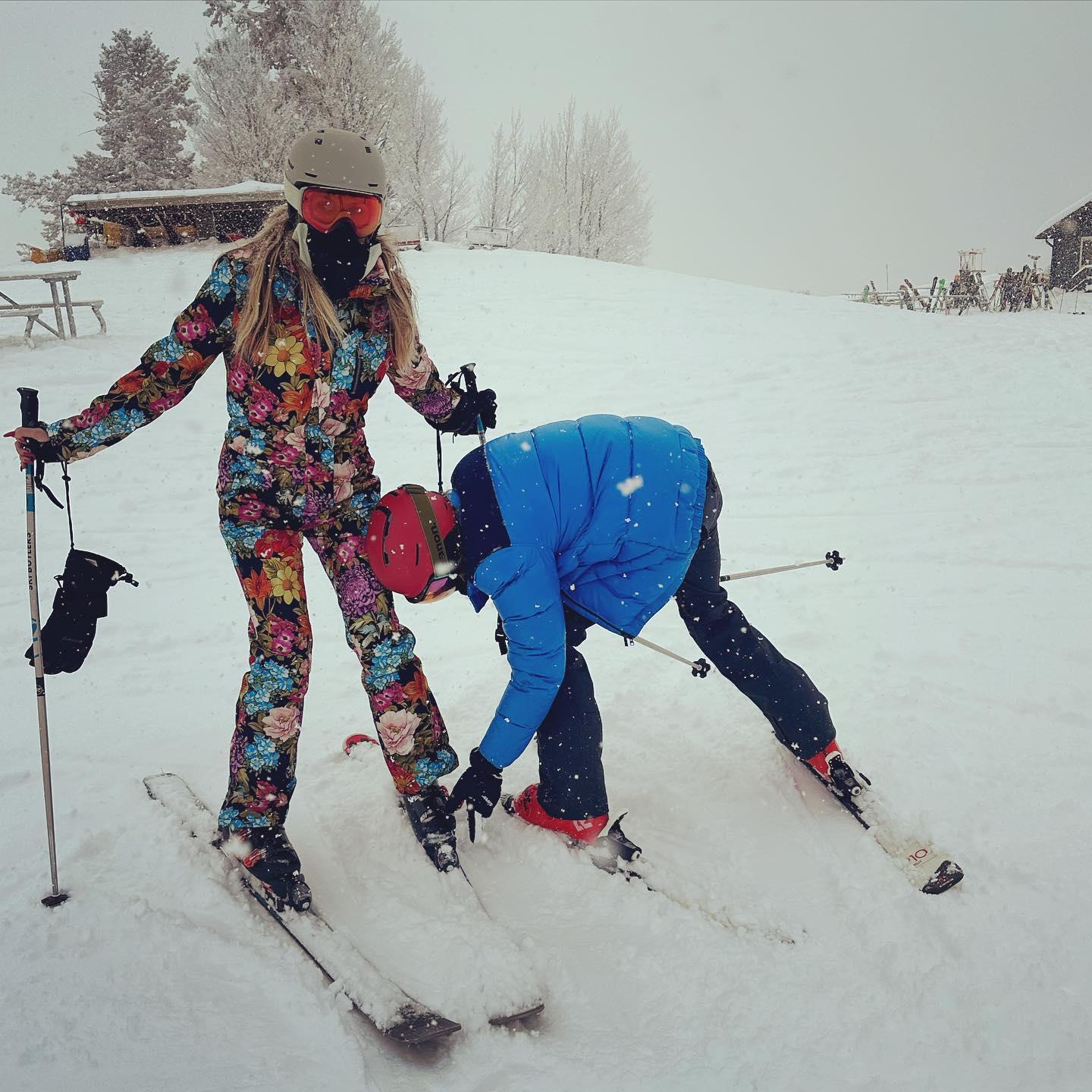 Heidi Klum and Tom Kaulitz celebrate New Year's Eve with a ski trip