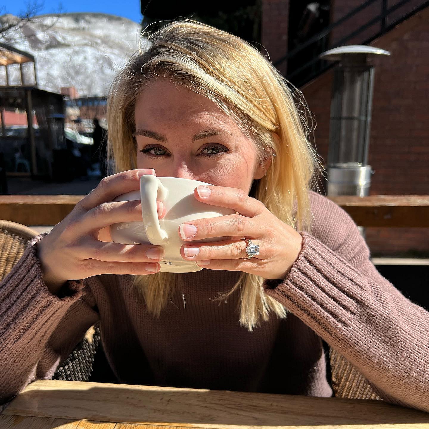 James Gunn and Jennifer Holland 