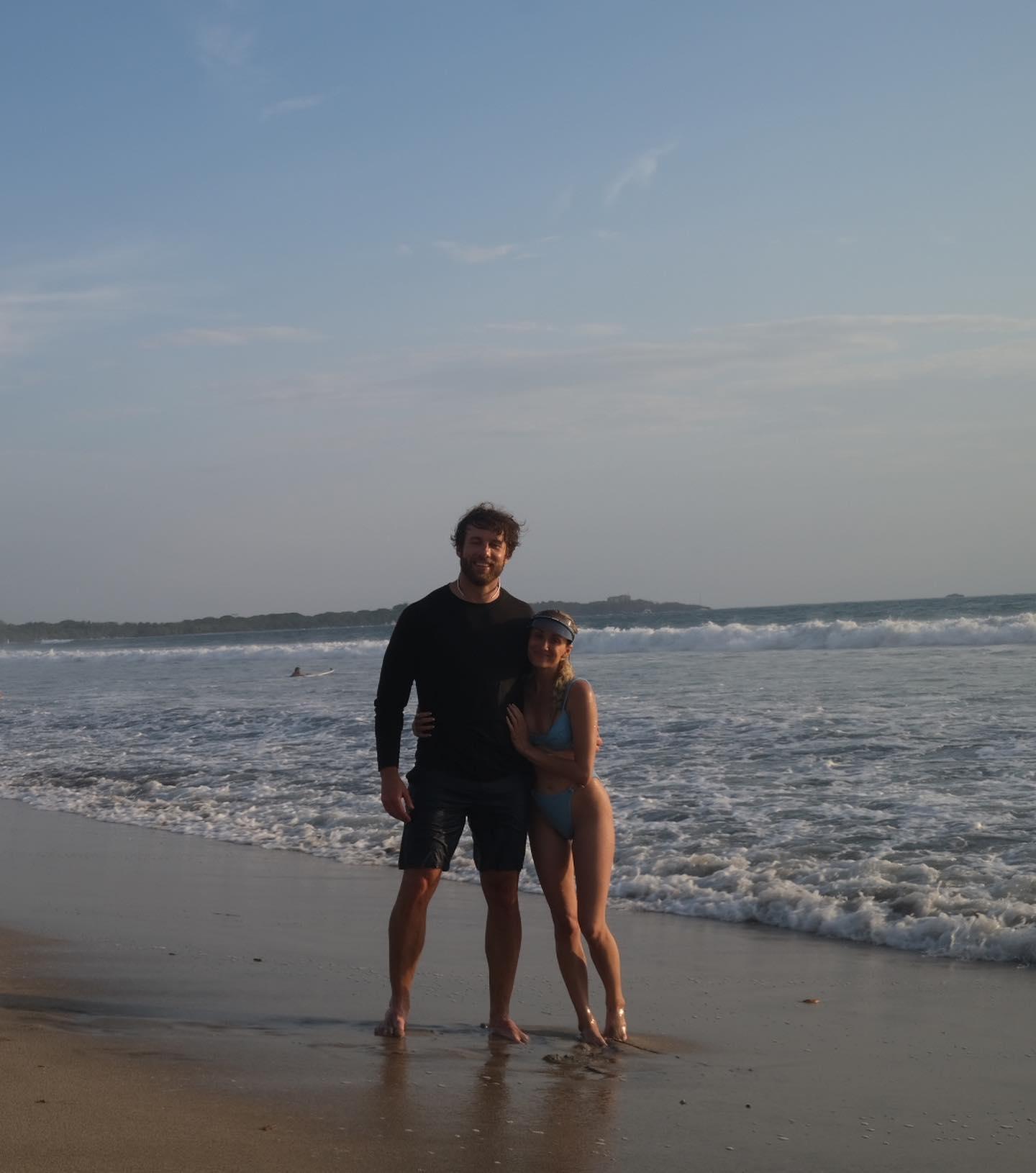 Nastia Liukin with her boyfriend Ben
