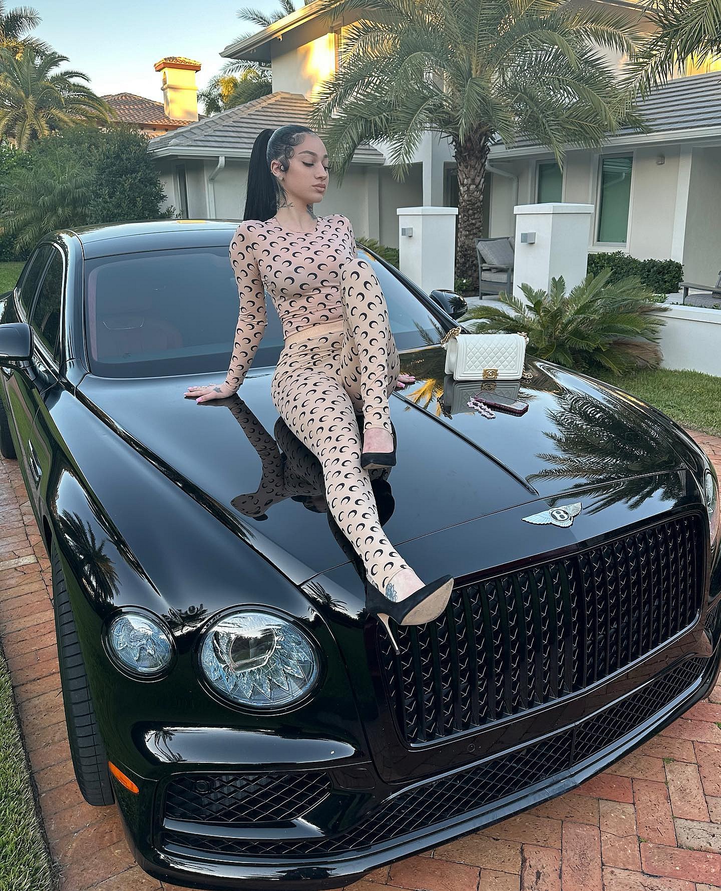 Bhad Bhabie was in a near fatal car crash