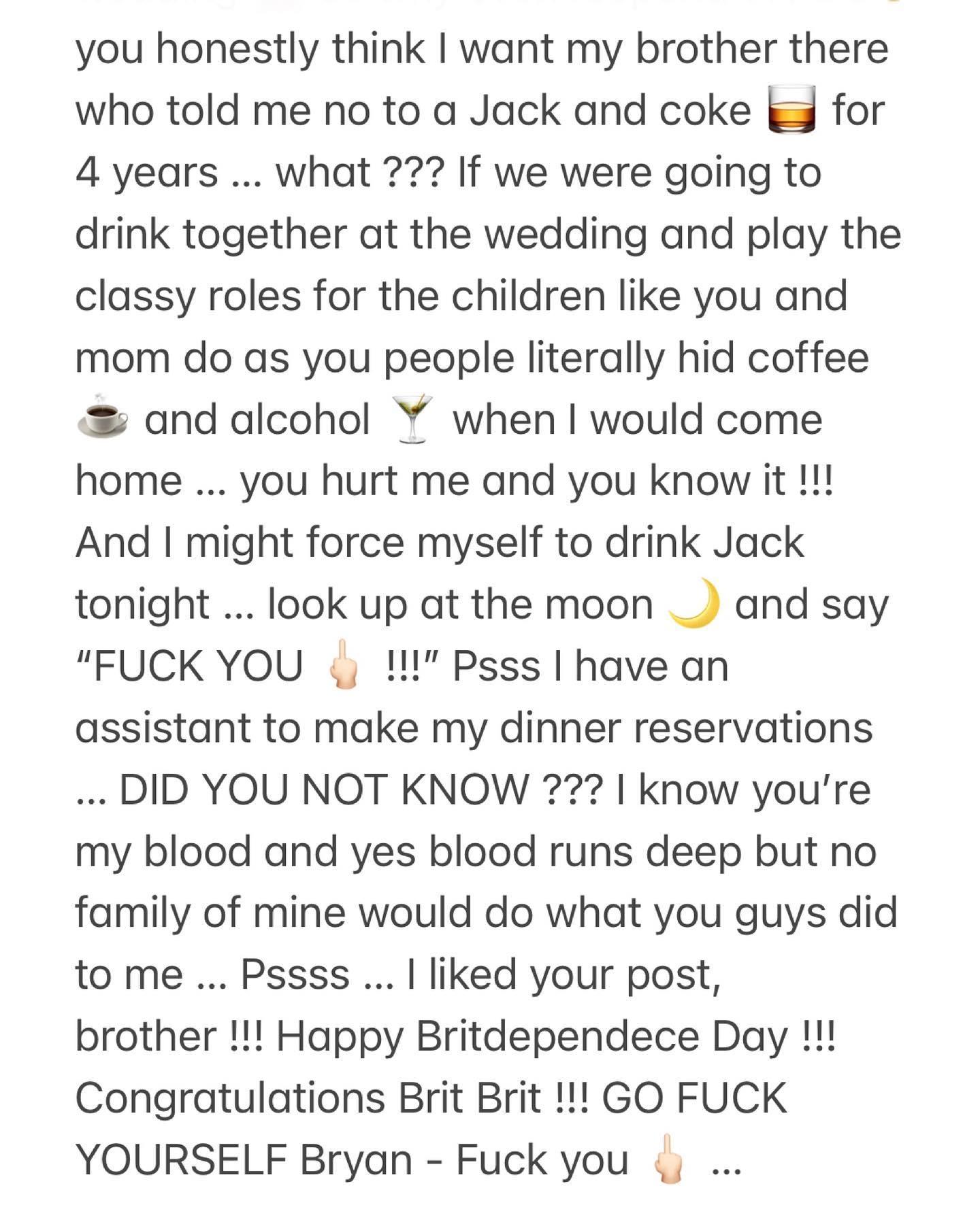 Britney Spears June 14 Post Part 4