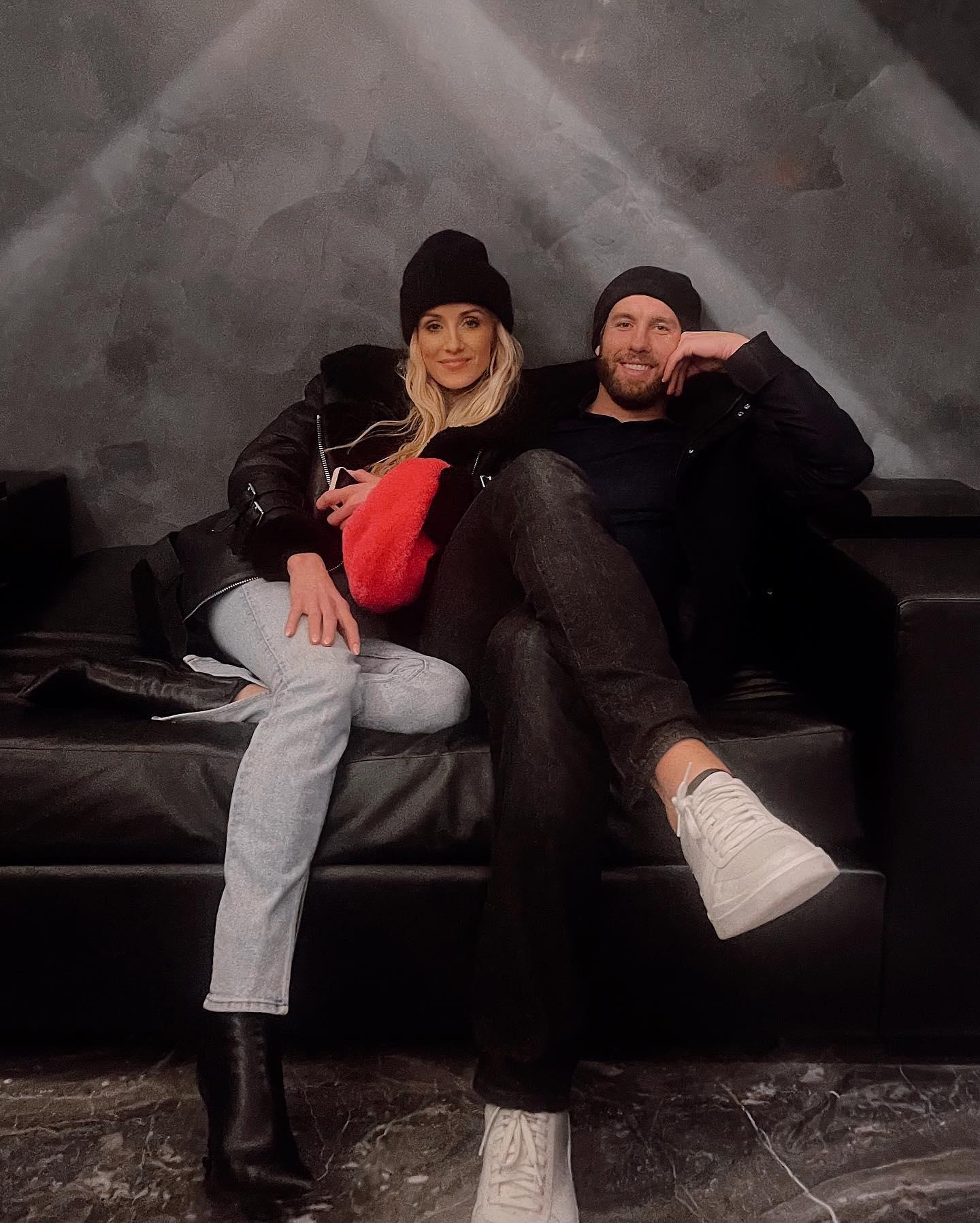 Nastia Liukin with her boyfriend Ben
