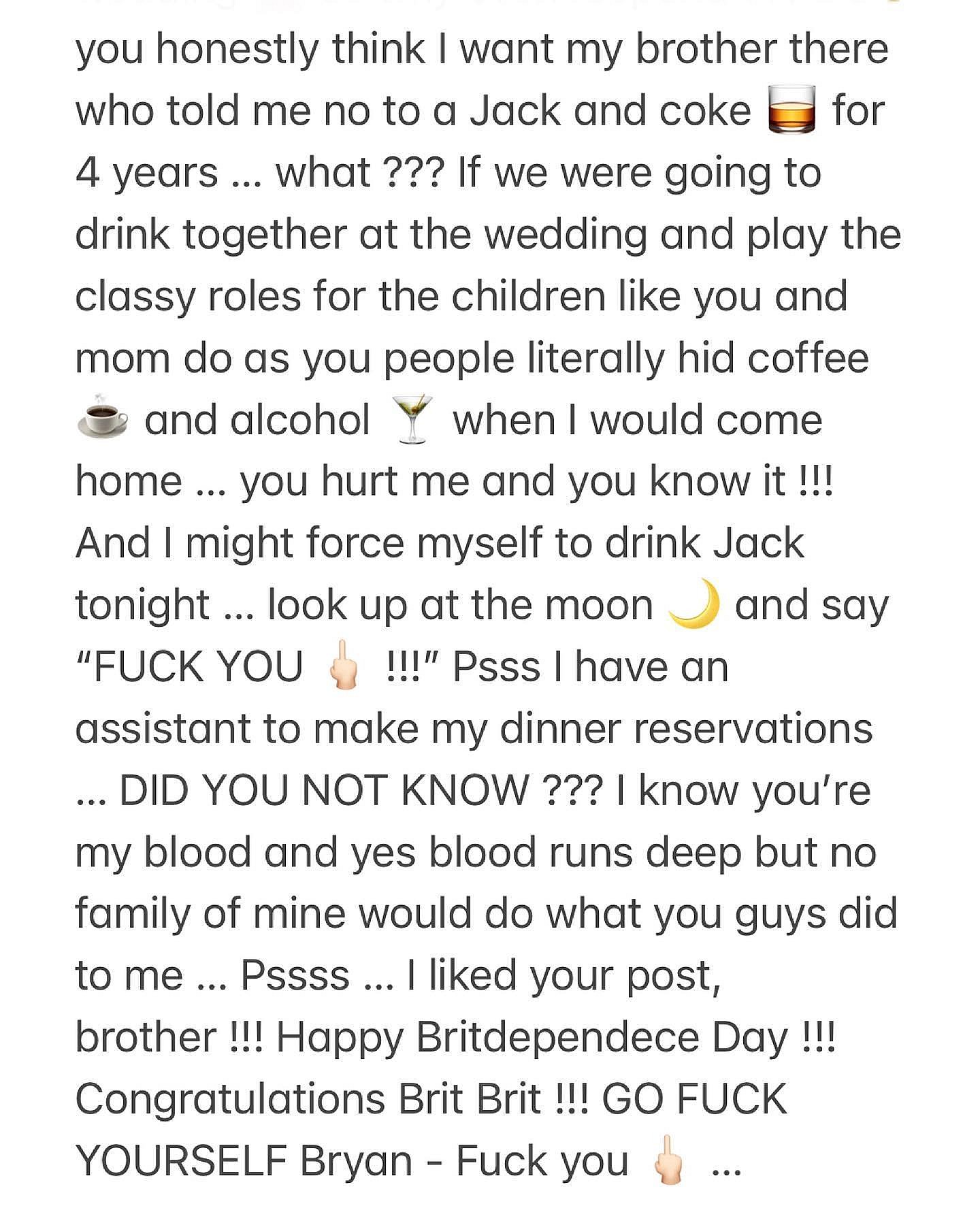 Britney Spears June 14 Post Part 4