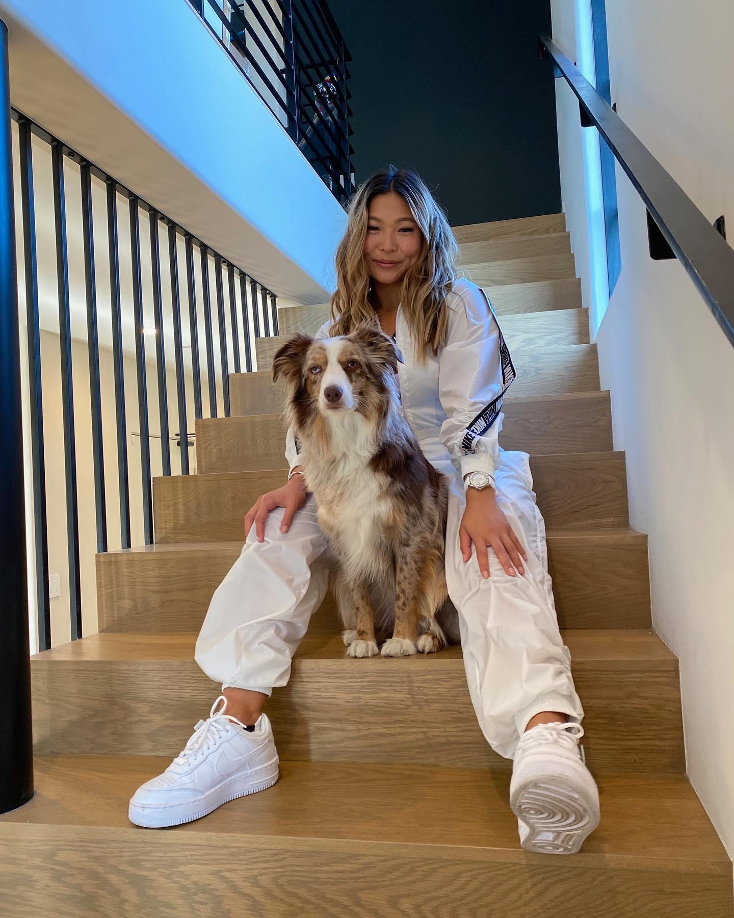American Olympic snowboarder Chloe Kim