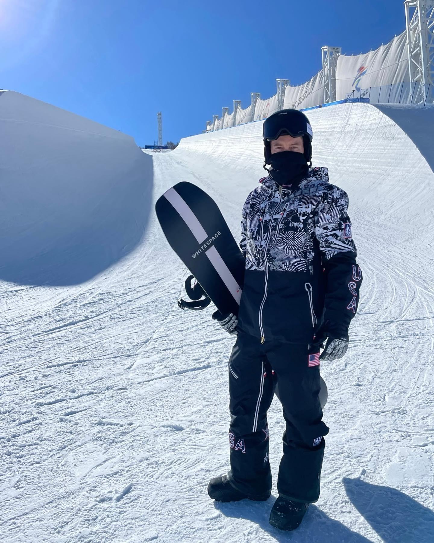 Shaun White at the 2022 Olympics