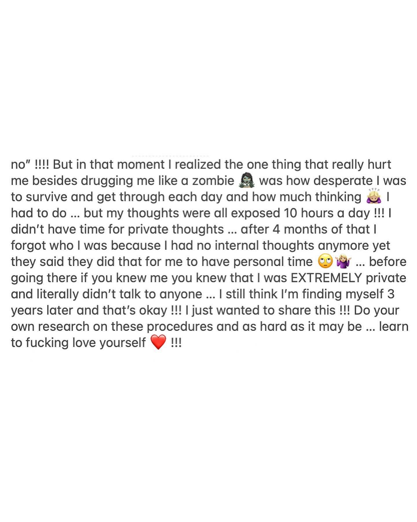 Britney Spears' post on March 24