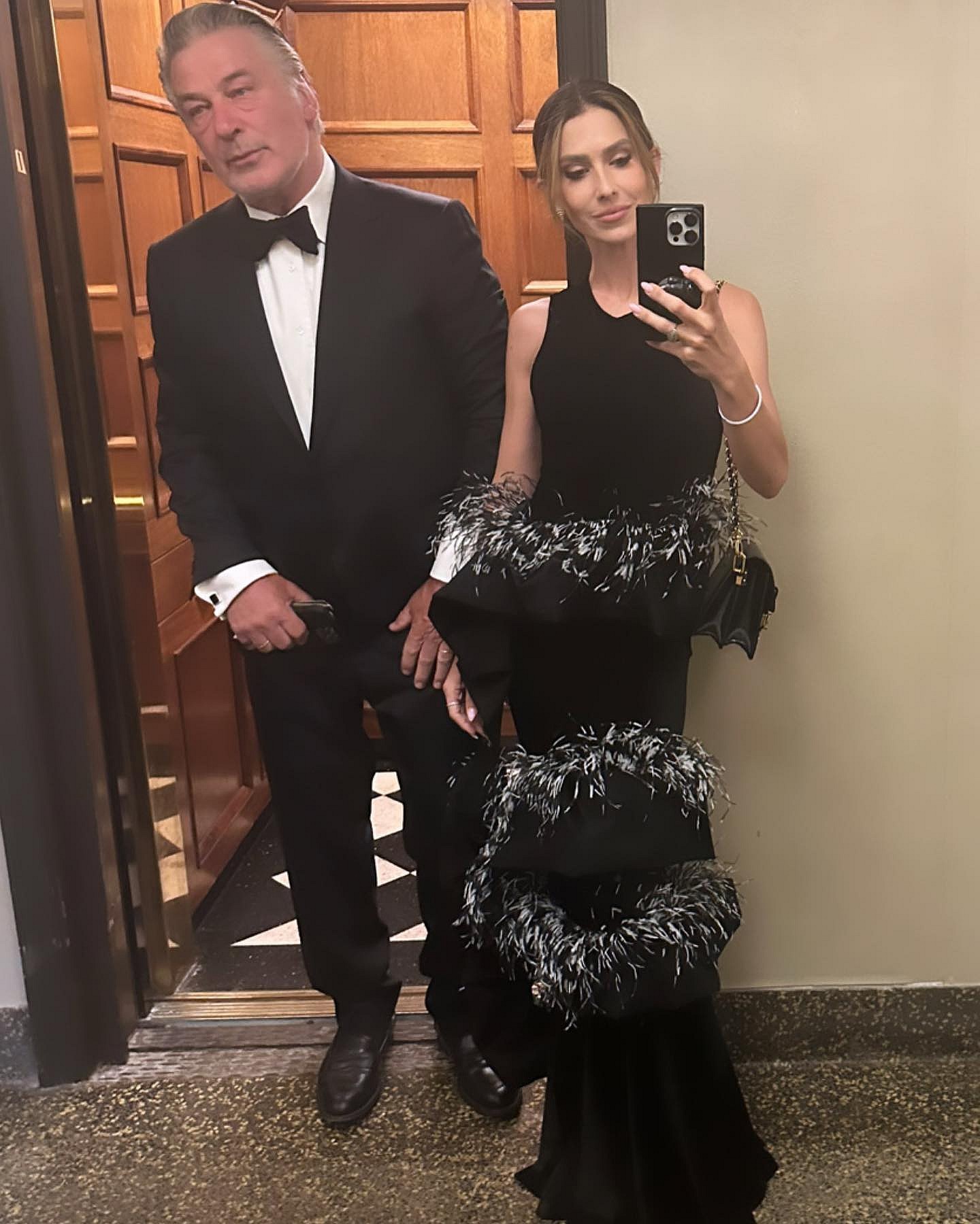 Alec Baldwin and Hilaria Baldwin at Pen America benefit