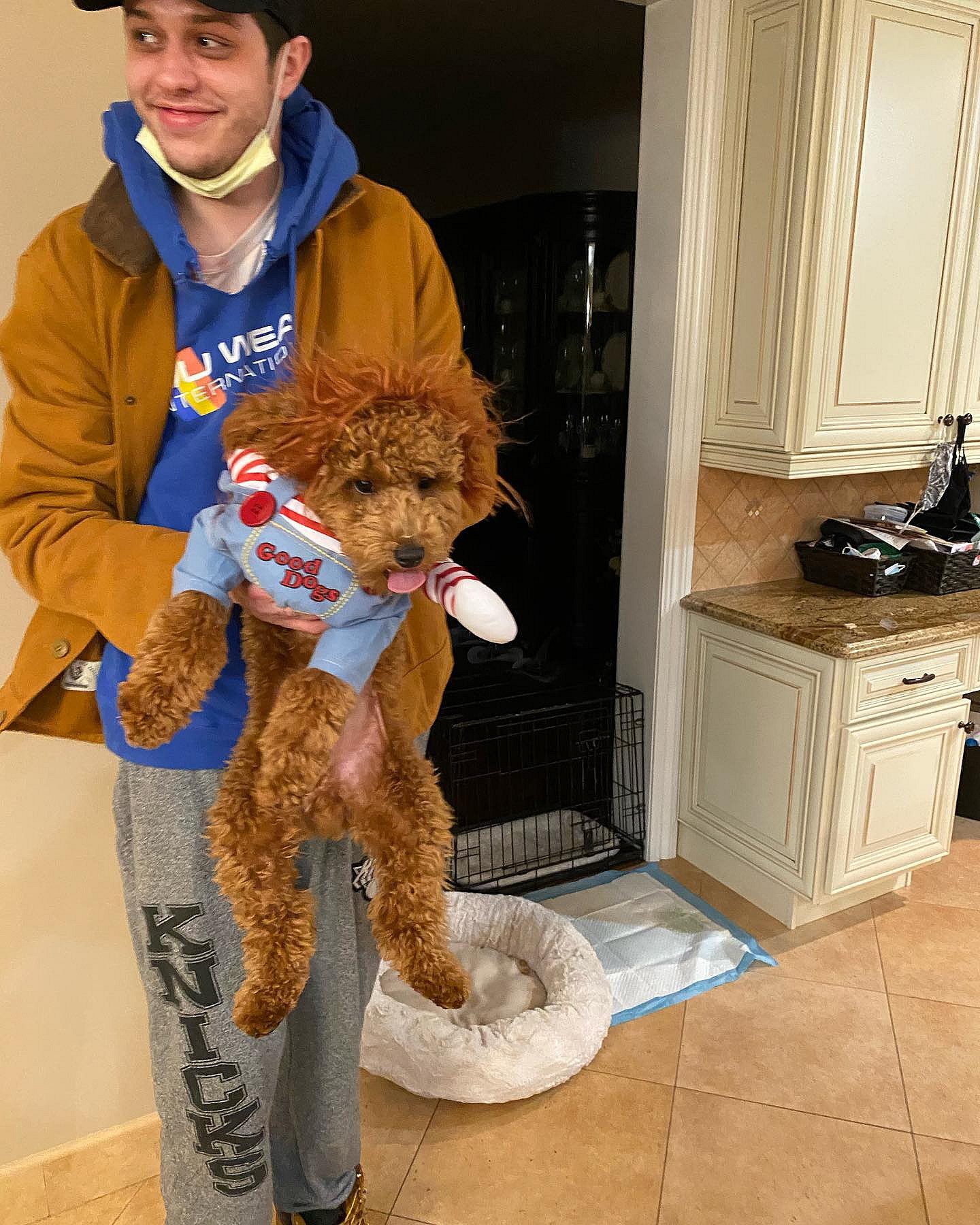 Pete Davidson's dog passed away