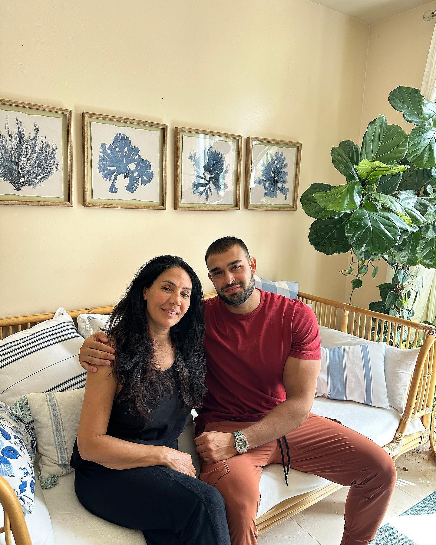 Sam Asghari addresses his mother's major accident