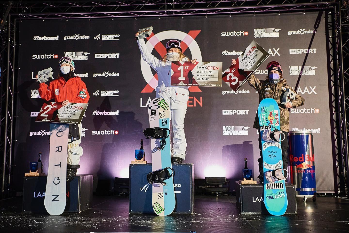 American Olympic snowboarder Chloe Kim
