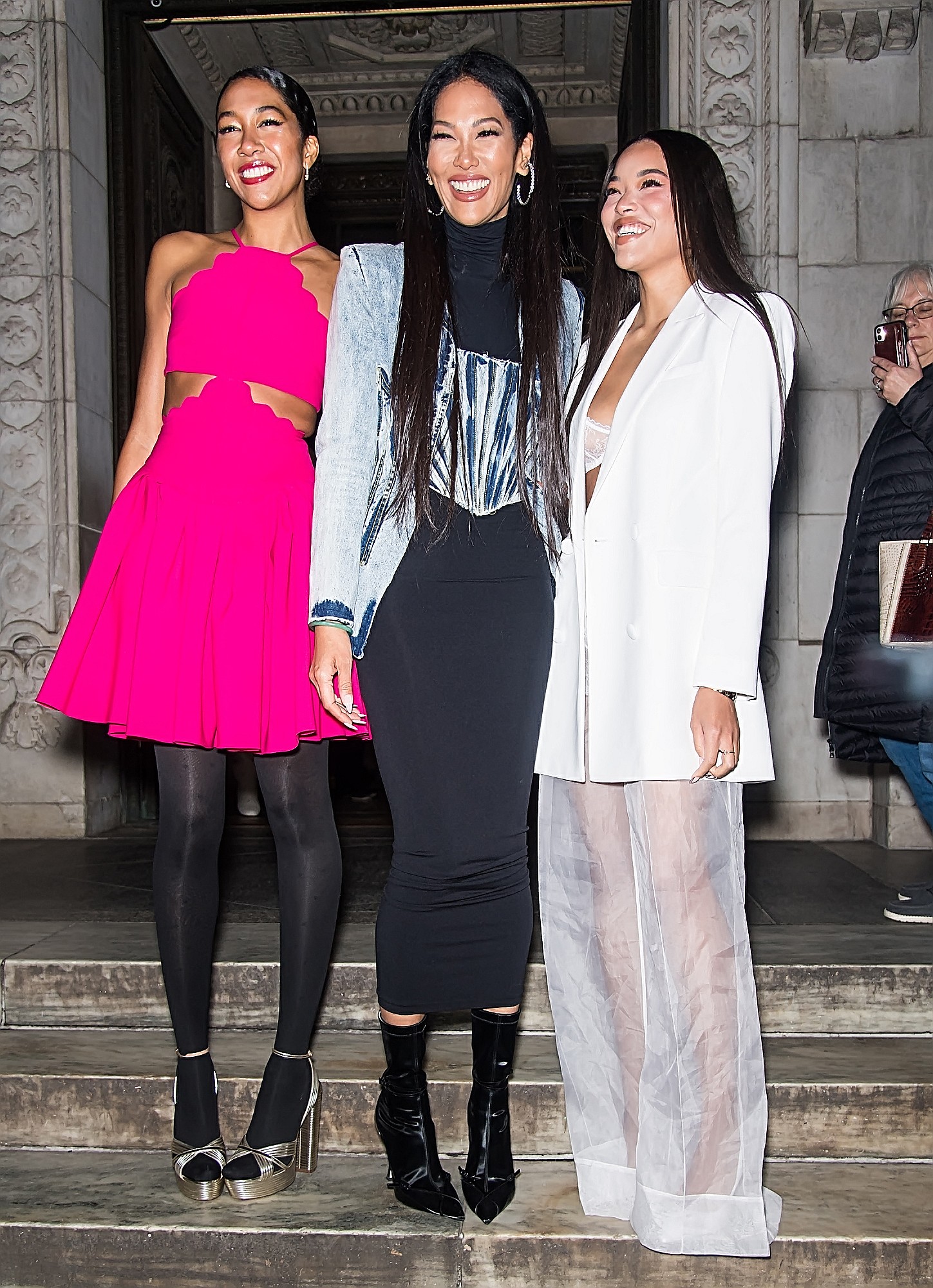 Kimora, Aoki and Ming Lee