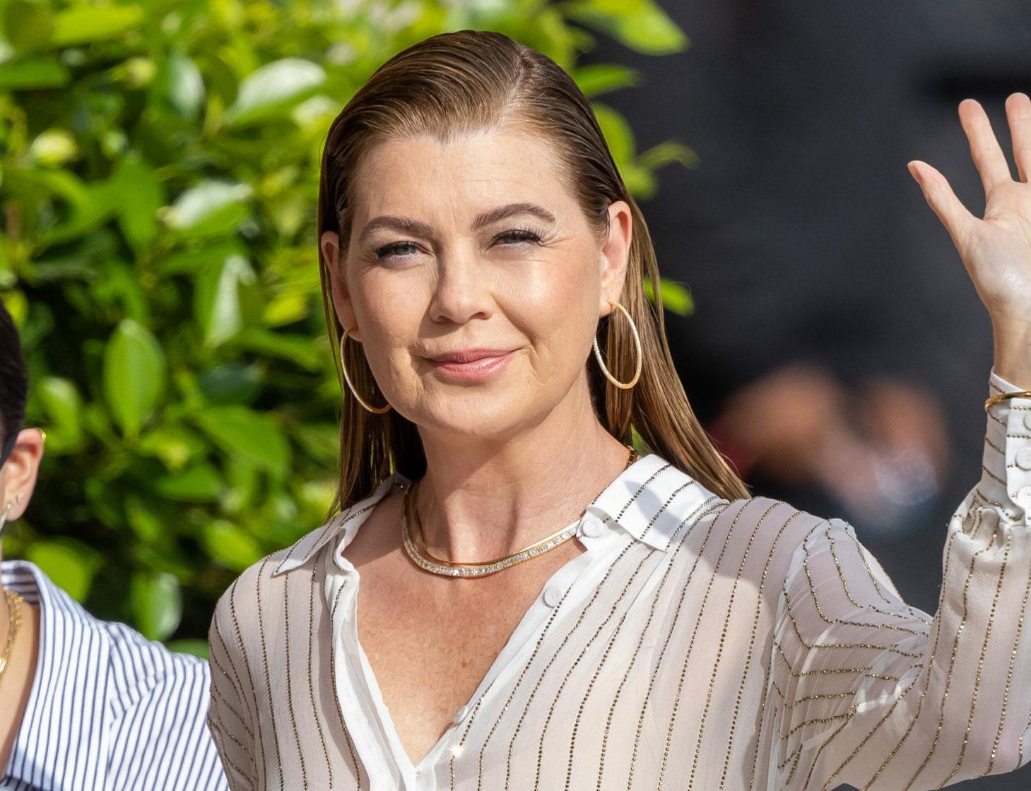 Ellen Pompeo at Kimmel