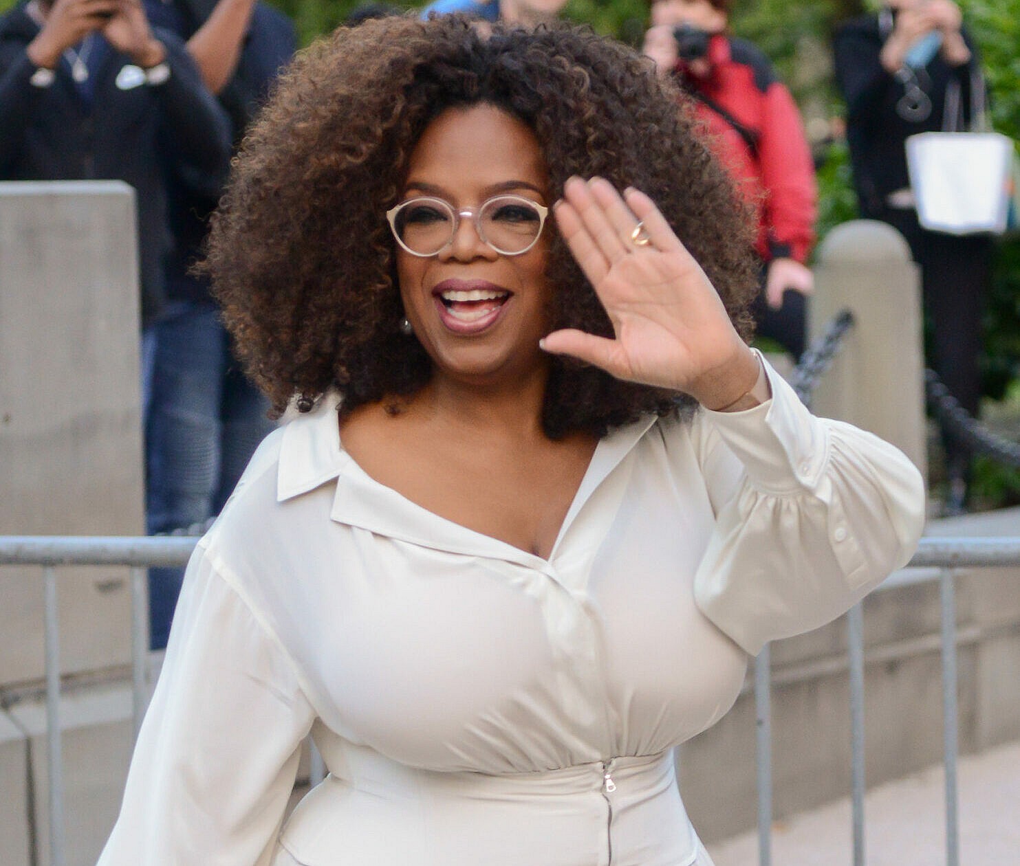 Statue Of Liberty Museum Opening Celebration - Oprah Winfrey