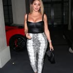 Larsa Pippen seen leaving dinner at 'Olivetti' Restaurant in West Hollywood, CA