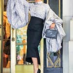 Lady Gaga seen posing outside the Plaza Hotel in New York City