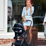 A glammed up Christine Quinn shoots scenes for Selling Sunset with her family!
