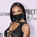 Doja Cat at the PrettyLittleThing Winnie Harlow EDIT Launch Party
