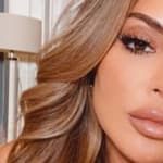 Larsa Pippen takes a selfie.