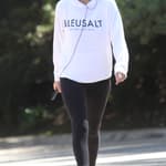 Lisa Rinna hiking in Los Angeles