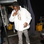 Travis Scott goes to the Nice Guy restaurant to party with friends