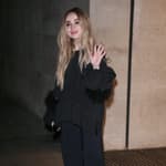 American Actress and Singer Sabrina Carpenter arriving at BBC Radio One Studios - London
