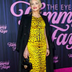 Isabelle Huppert attending apos The Eyes Of Tammy Faye apos New York Premiere