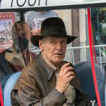 Harrison Ford and Phoebe Waller-Bridge filming Indiana Jones 5 in Cefal Sicily
