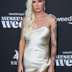 Ireland Baldwin posing for the camera.