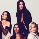 The Kardashian and Jenner women posing for the camera.